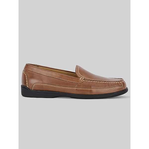 Dockers Men's Catalina Moc Toe Slip On Loafers Saddle Tan - Size: 13 WIDE