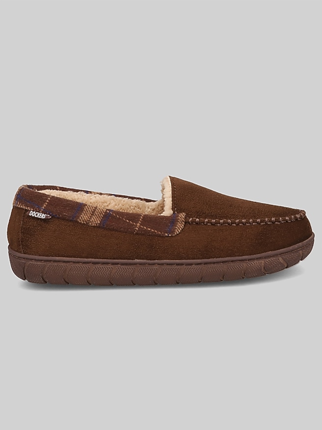 Dockers Willem Moc Toe Slippers Brown