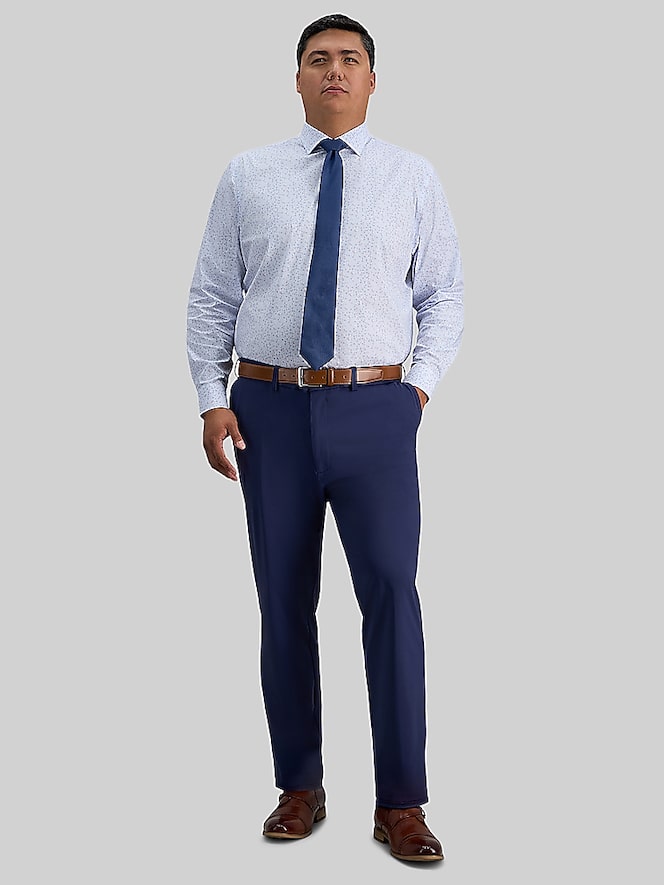 Haggar Classic Fit Big & Tall Dress Shirt