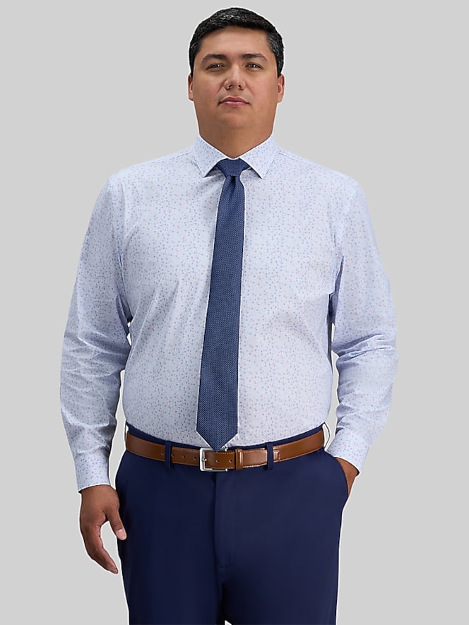 Haggar Classic Fit Big & Tall Dress Shirt