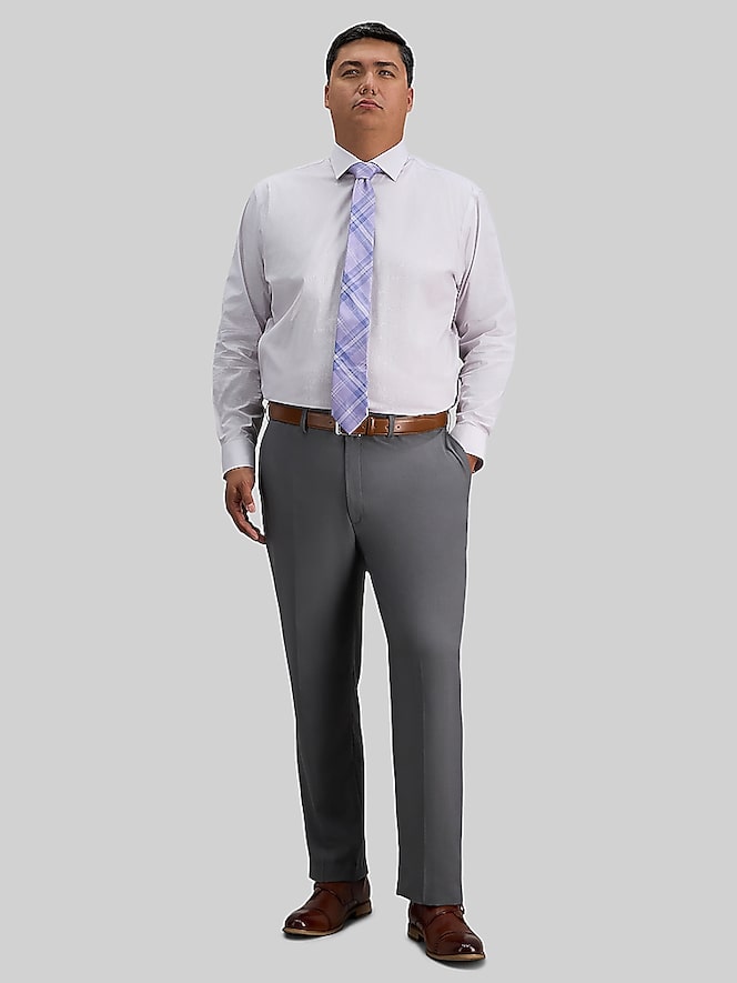 Haggar Classic Fit Geo Big & Tall Dress Shirt