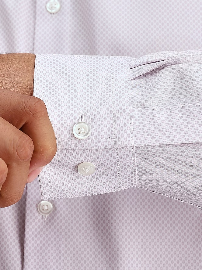 Haggar Classic Fit Geo Big & Tall Dress Shirt
