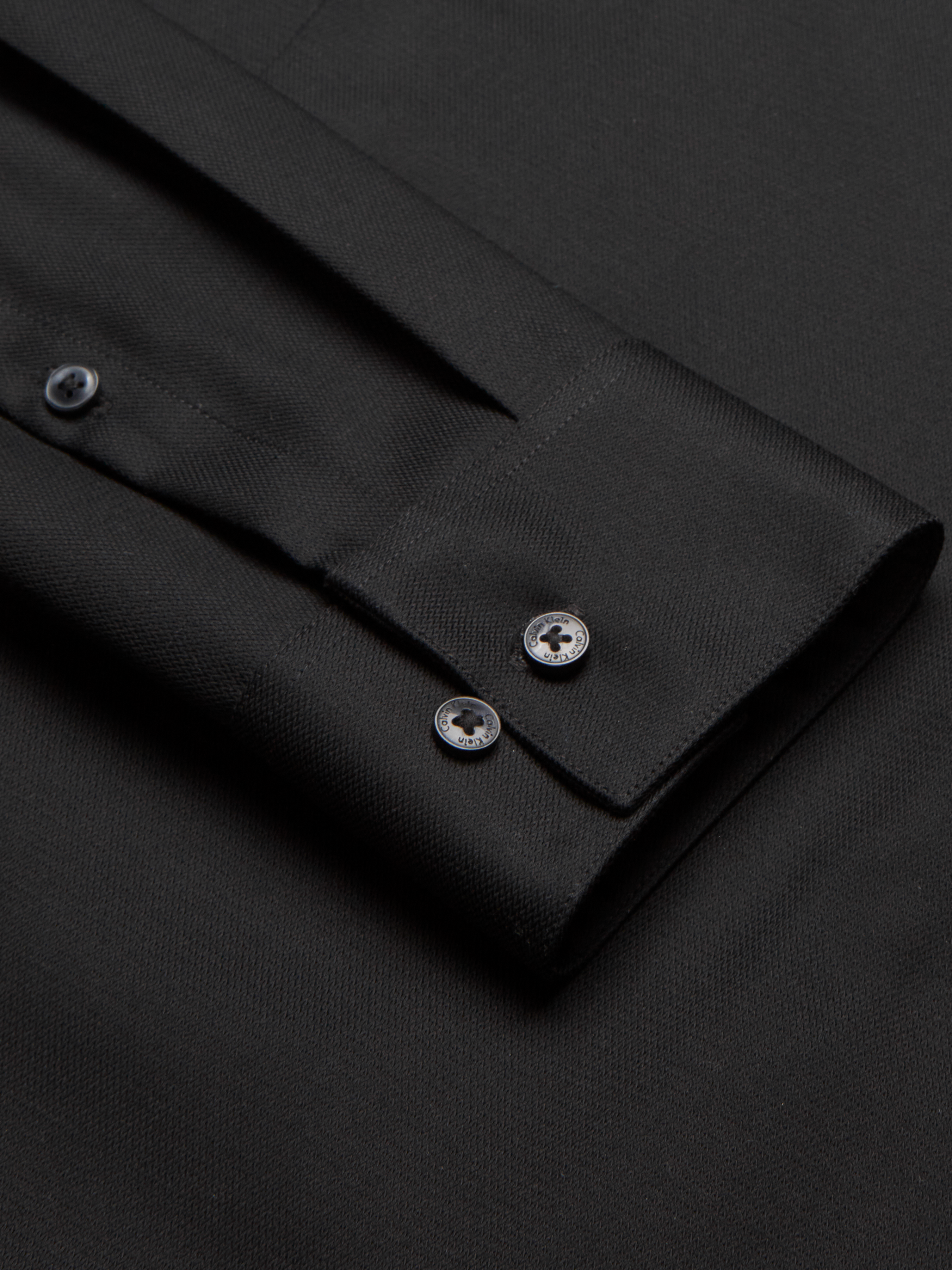 Slim Fit Solid Supima Cotton Dress Shirt