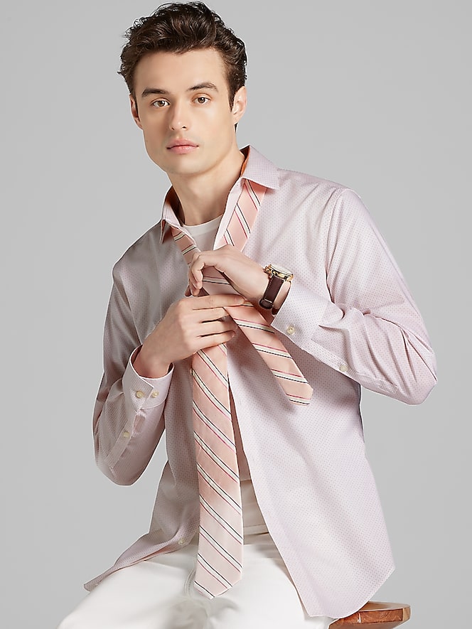 Calvin Klein Slim Fit Supima Cotton Dress Shirt