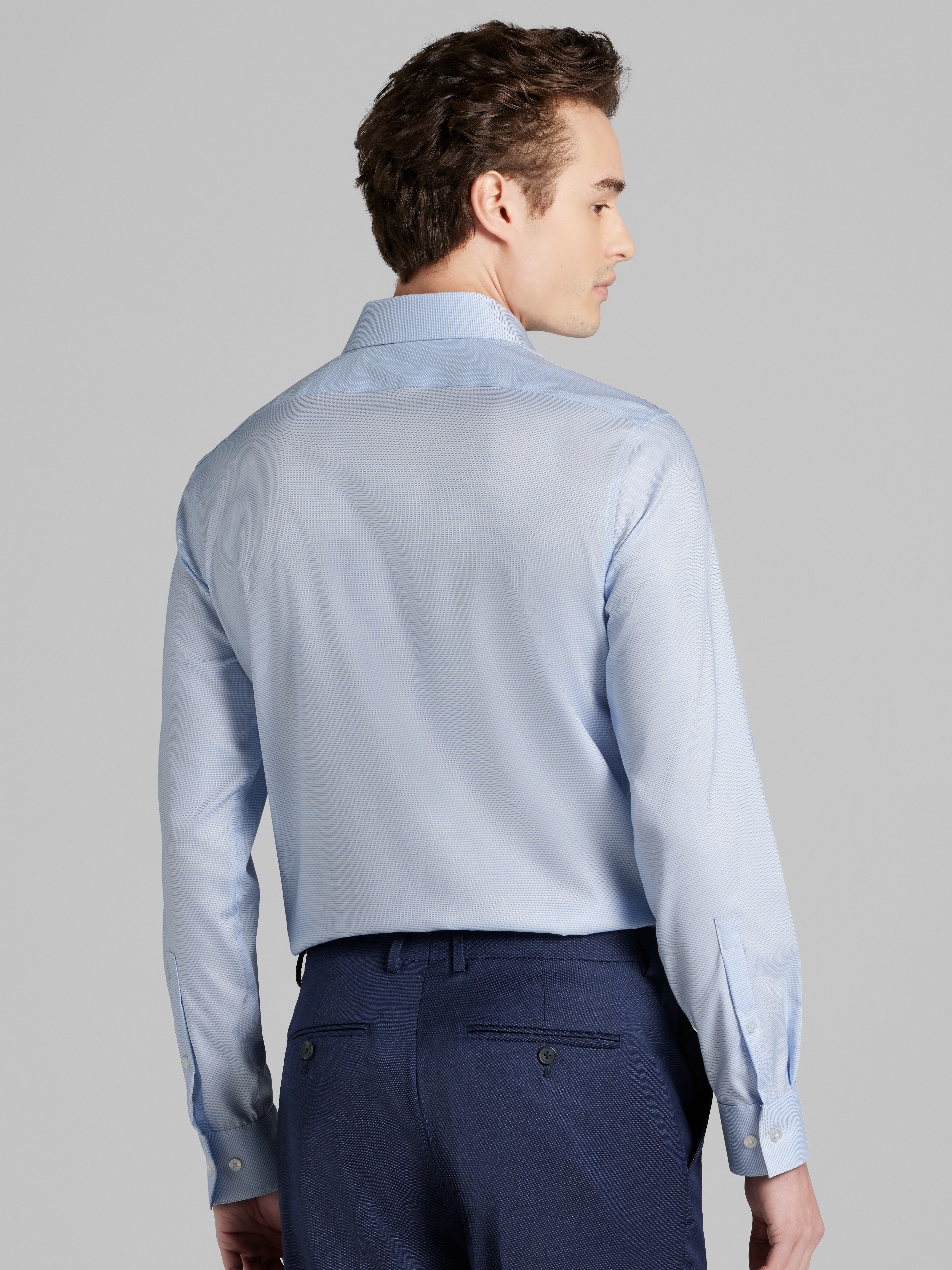 Slim Fit Supima Cotton Stretch Dress Shirt