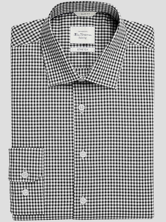 Ben Sherman Slim Fit Check Button-Up Dress Shirt | Dress