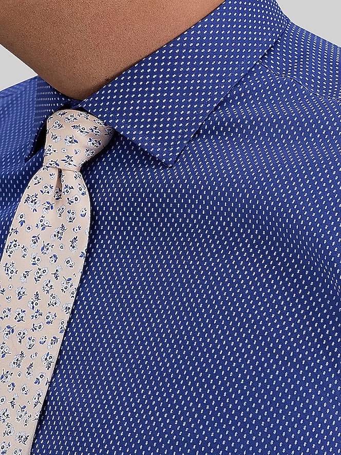 Haggar Classic Fit Mini Dot Dress Shirt