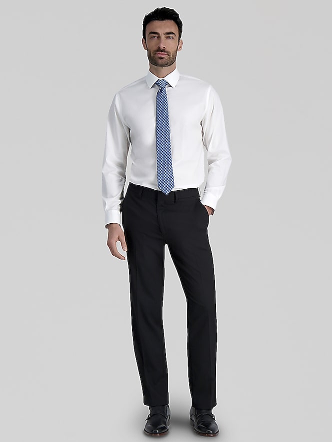 Haggar Premium Comfort Classic Fit Solid Color Dress Shirt