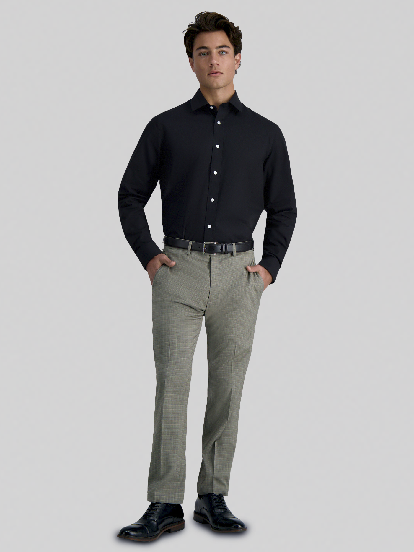 Premium Comfort Classic Fit Solid Color Dress Shirt