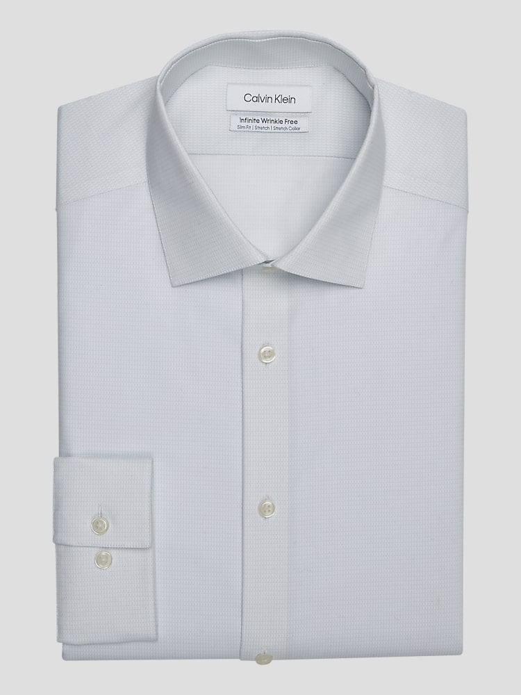 Calvin klein green dress shirt deals