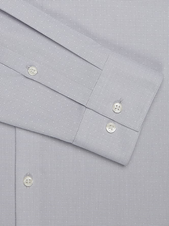 Calvin Klein Slim Fit Mini Print Dress Shirt