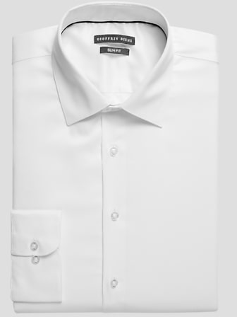 Geoffrey beene white dress shirt cheap