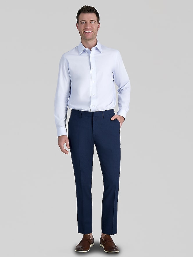 Haggar Premium Comfort Classic Fit Stripe Dress Shirt