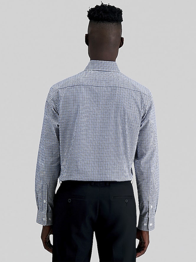 Haggar Premium Comfort Classic Fit Plaid Dress Shirt