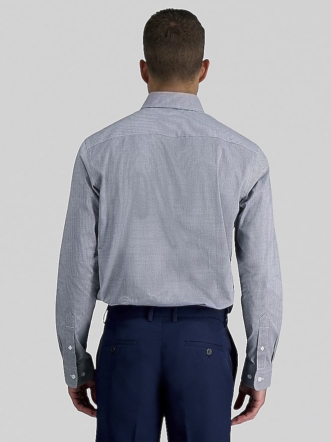 Haggar Premium Comfort Classic Fit Check Dress Shirt