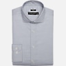 Pronto Uomo Slim Fit Grid Spread Collar Dress Shirt