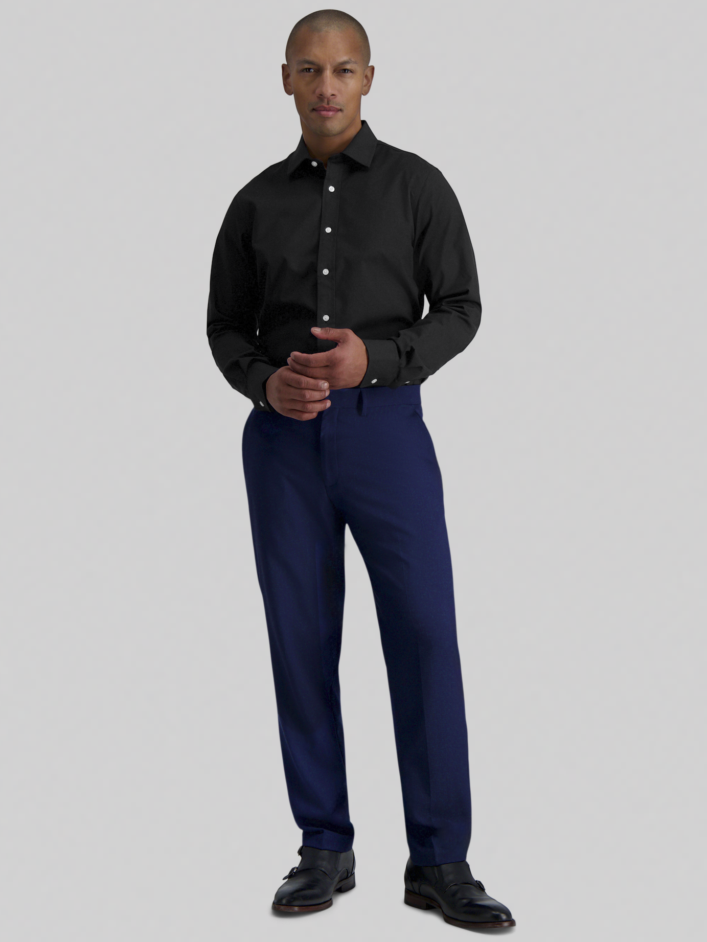 Premium Comfort Slim Fit Solid Color Dress Shirt