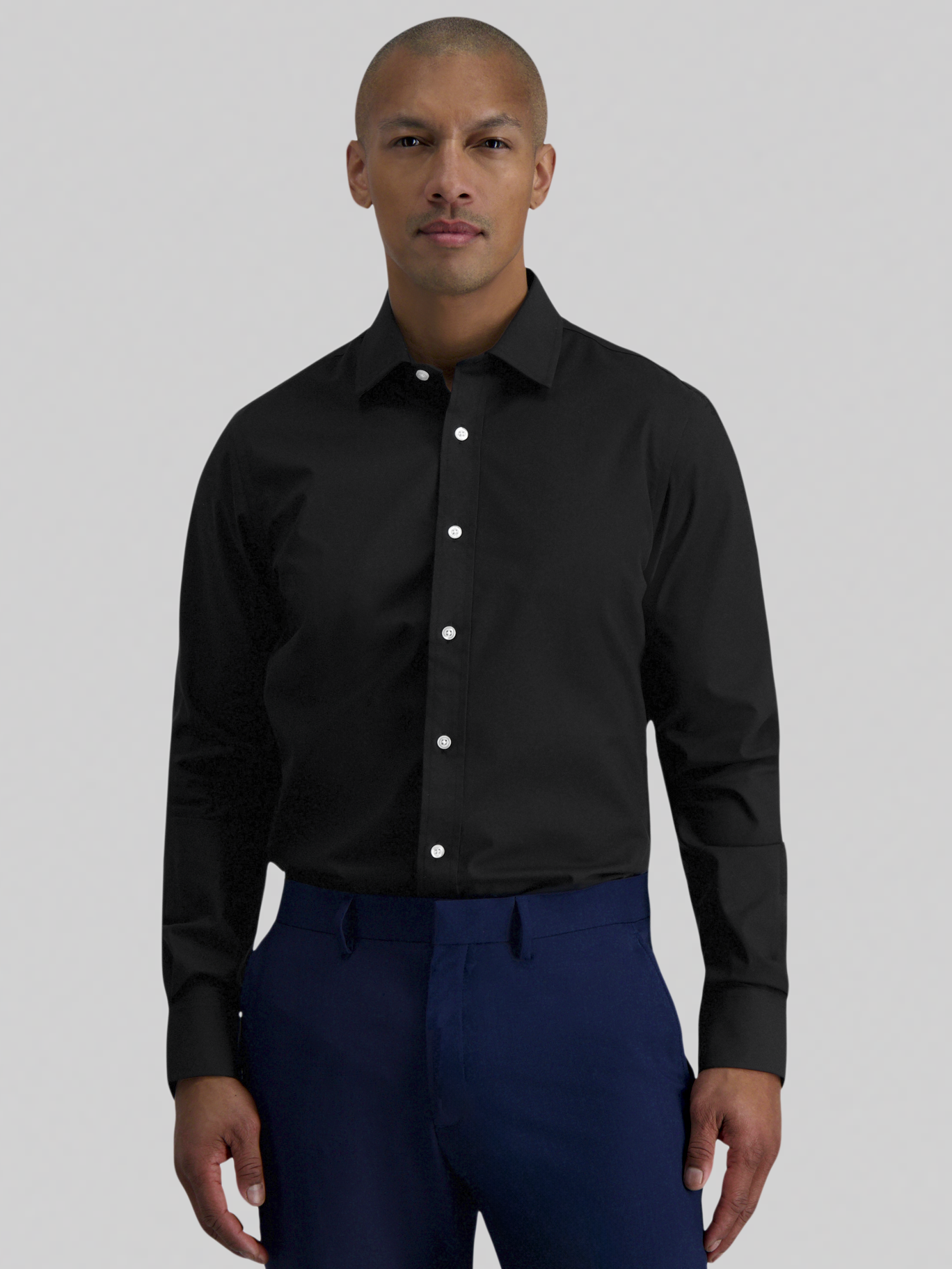 Premium Comfort Slim Fit Solid Color Dress Shirt