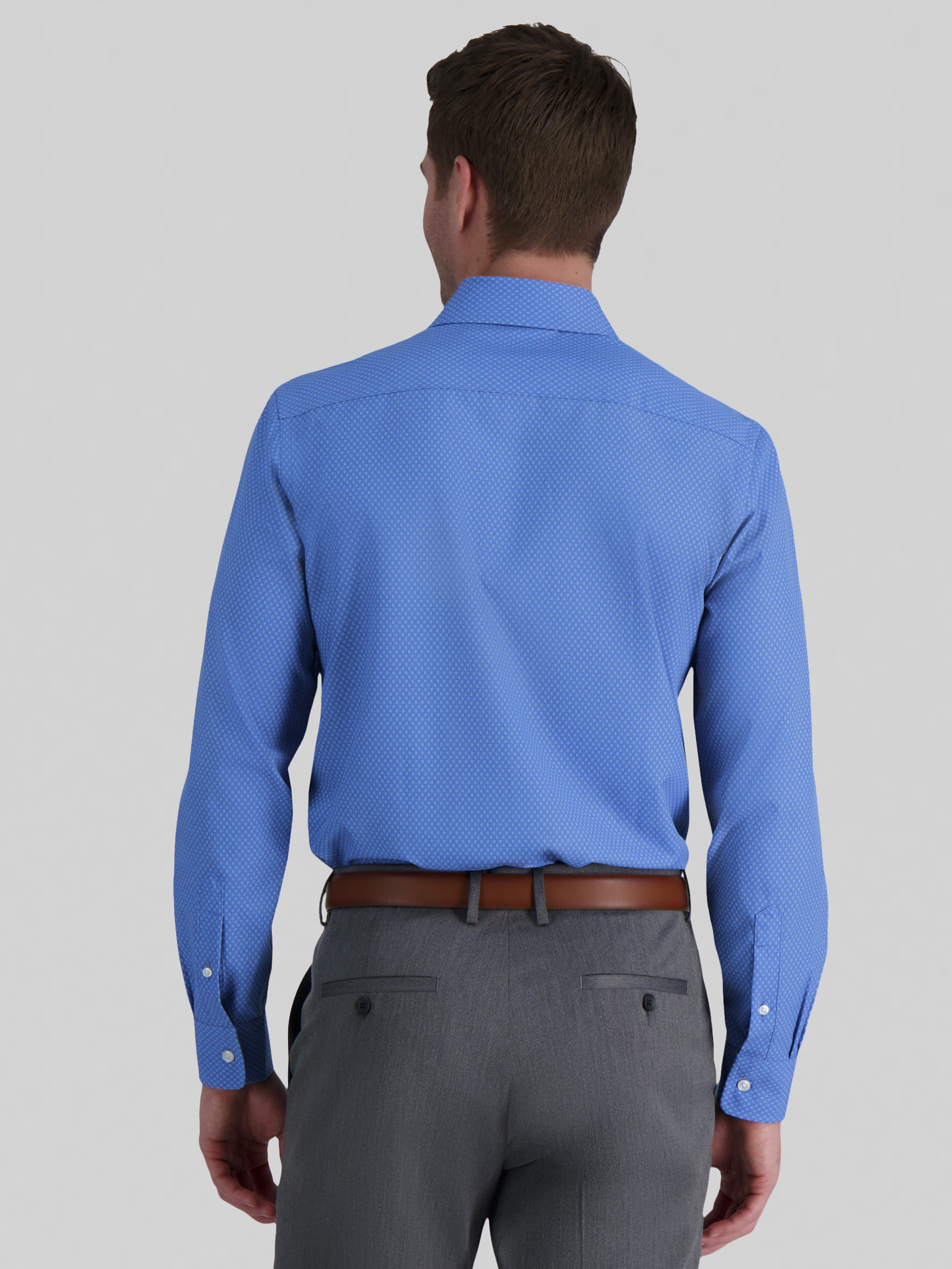Smart Wash Classic Fit Geo Dress Shirt