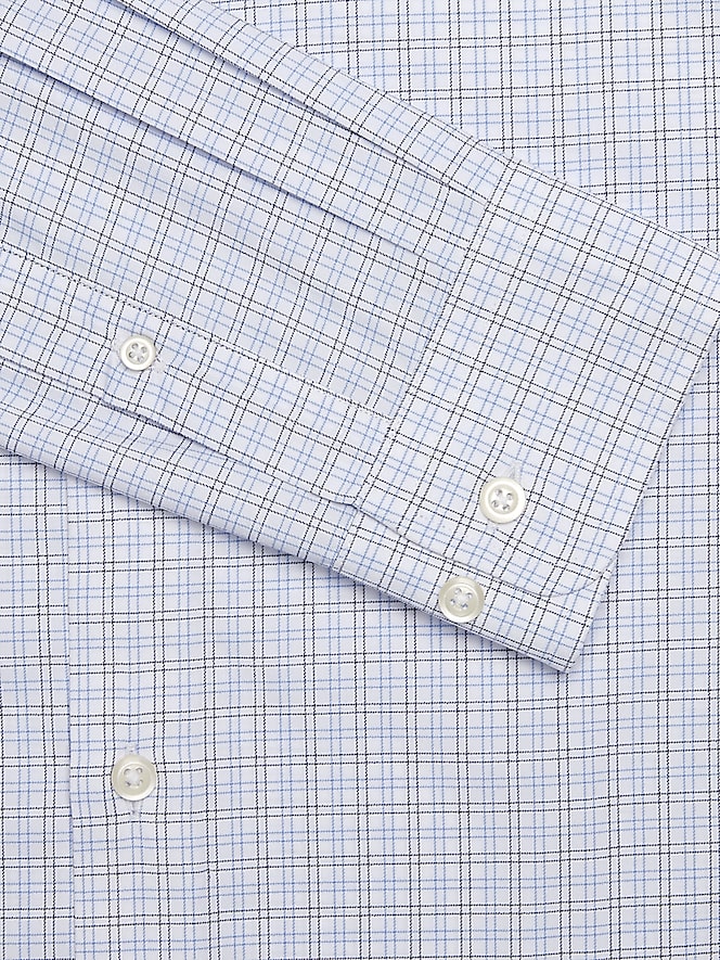 Joseph Abboud Modern Fit Performance Plaid Dress Shirt