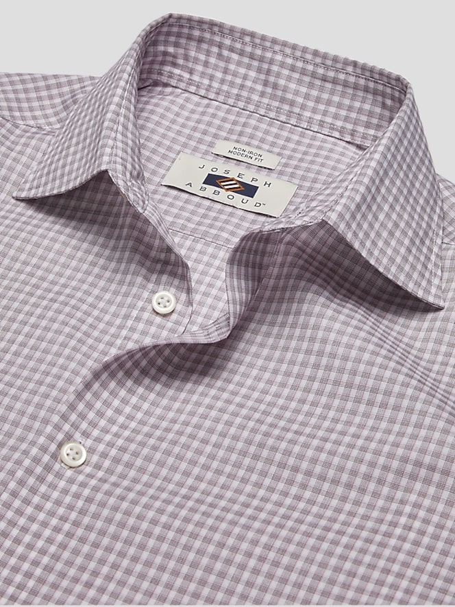 Joseph Abboud Modern Fit Cotton Spread Collar Dress Shirt