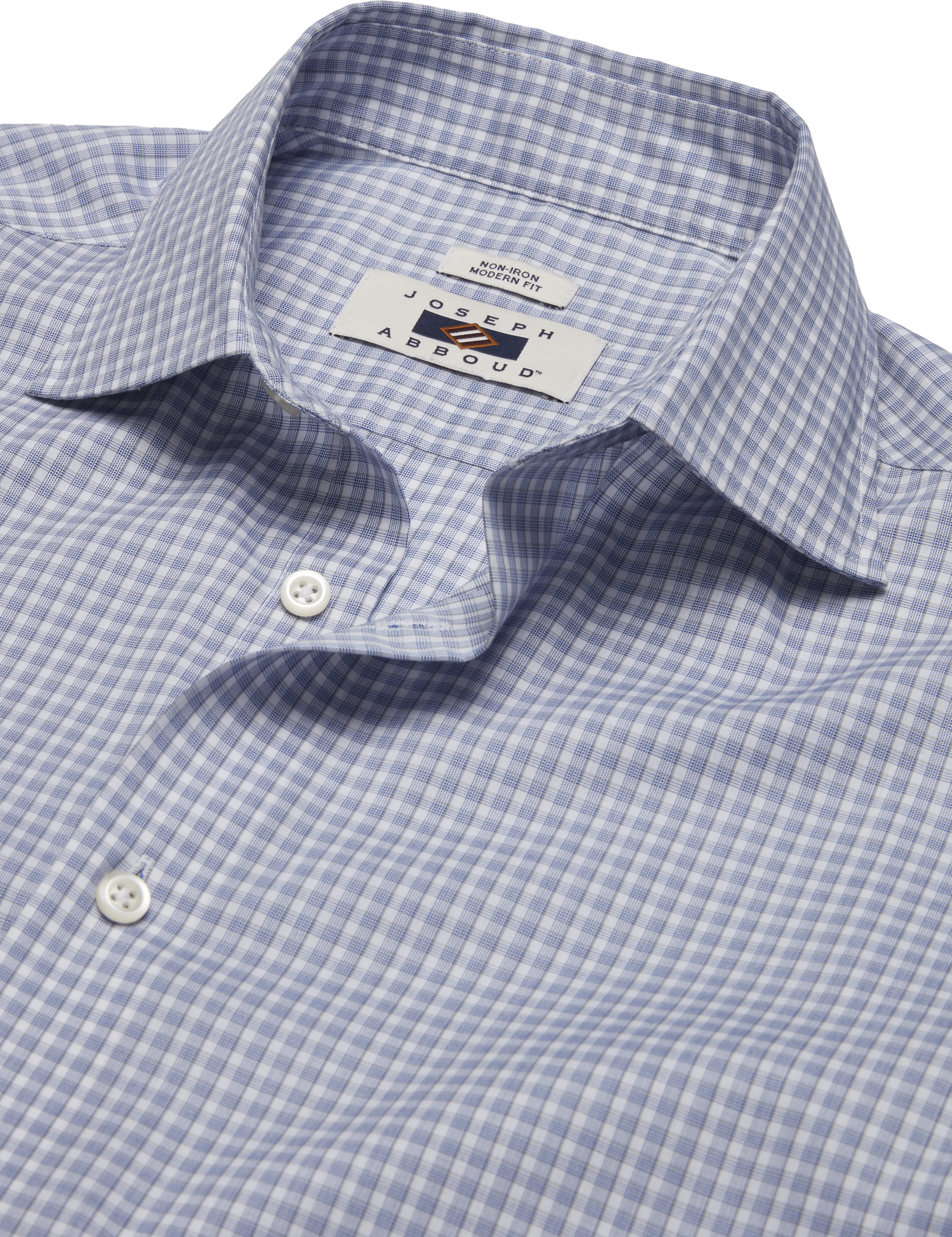 Modern Fit Cotton Spread Collar Dress Shirt