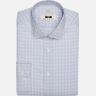 Joseph Abboud Modern Fit Plaid Spread Collar Dress Shirt