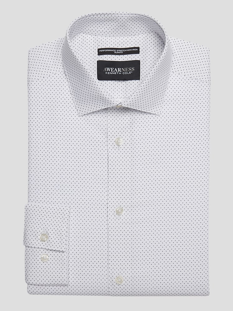 Men's 34 35 Dress Shirt Men's Champagne Dress Shirt Slim Fit Verno Fashion  – Moreno's Wear