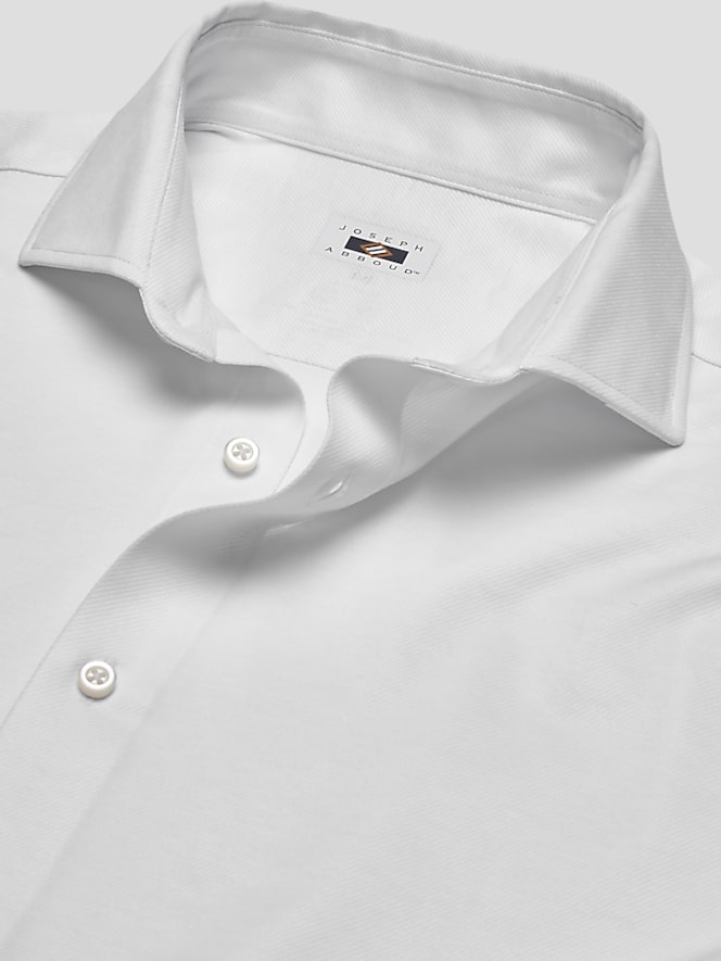 Joseph Abboud Modern Fit Performance Knit Twill Dress Shirt