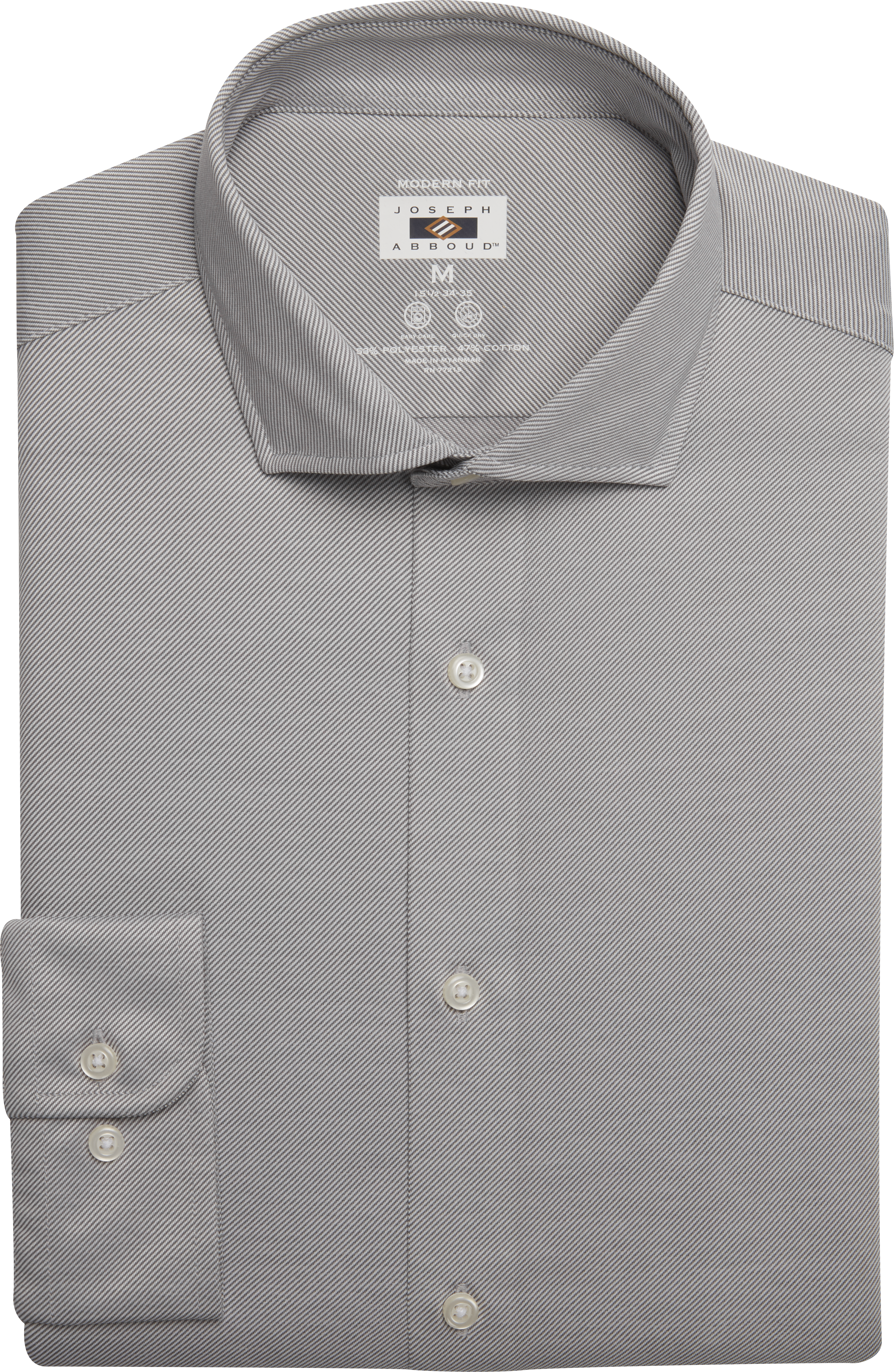 Joseph Abboud Modern Fit Performance Knit Twill Dress Shirt
