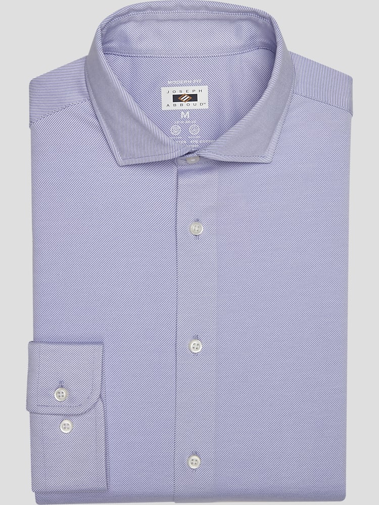 Joseph Abboud Modern Fit Solid Dress Shirt, Lavender - Purple | Men's  Wearhouse
