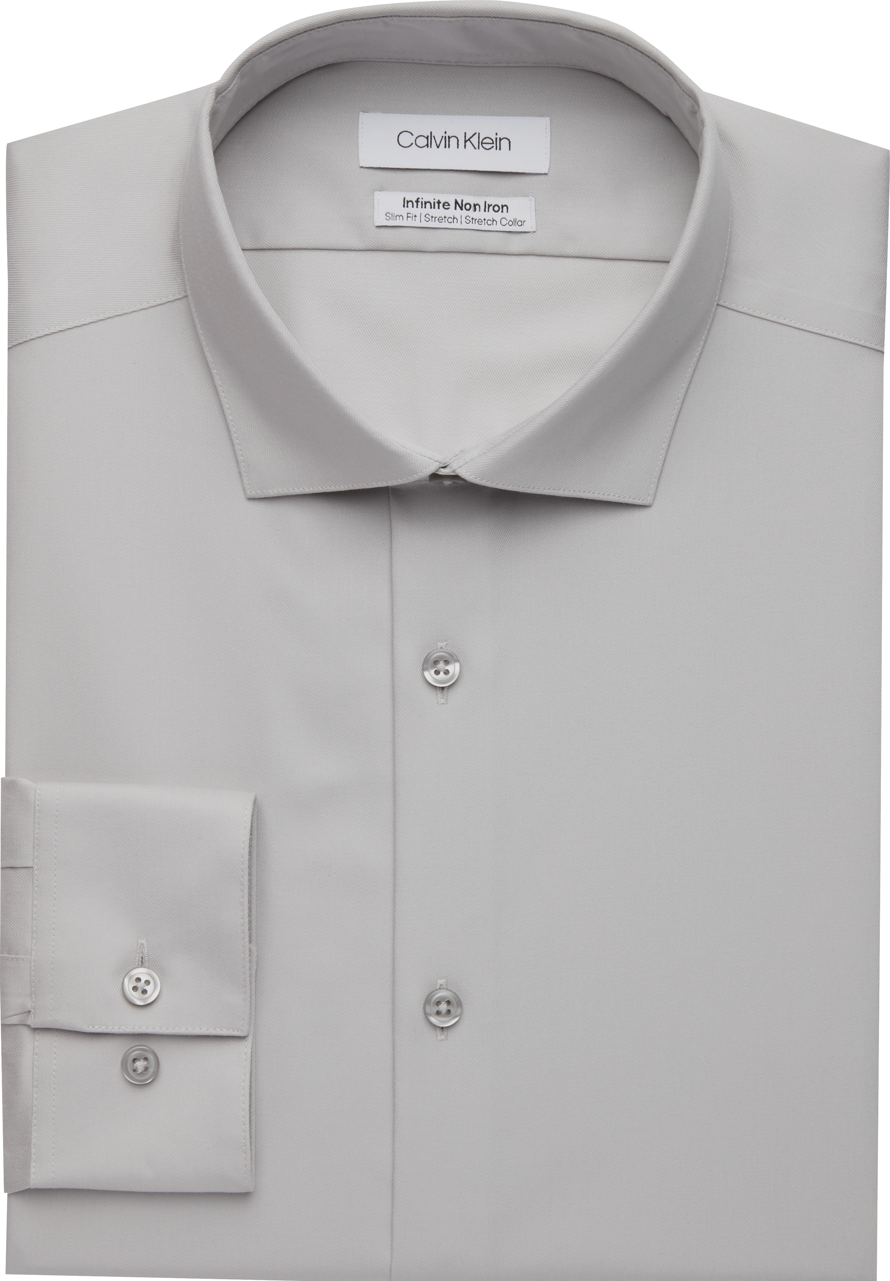 Calvin Klein Infinite Non-Iron Slim Fit Stretch Collar Dress Shirt |  Clearance Dress Shirts| Men\'s Wearhouse