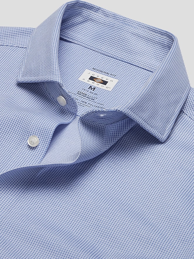 Joseph Abboud Modern Fit Knit Dress Shirt