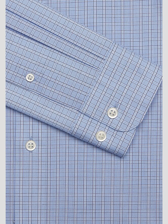 Wilke-Rodriguez Slim Fit End On End Check Shirt