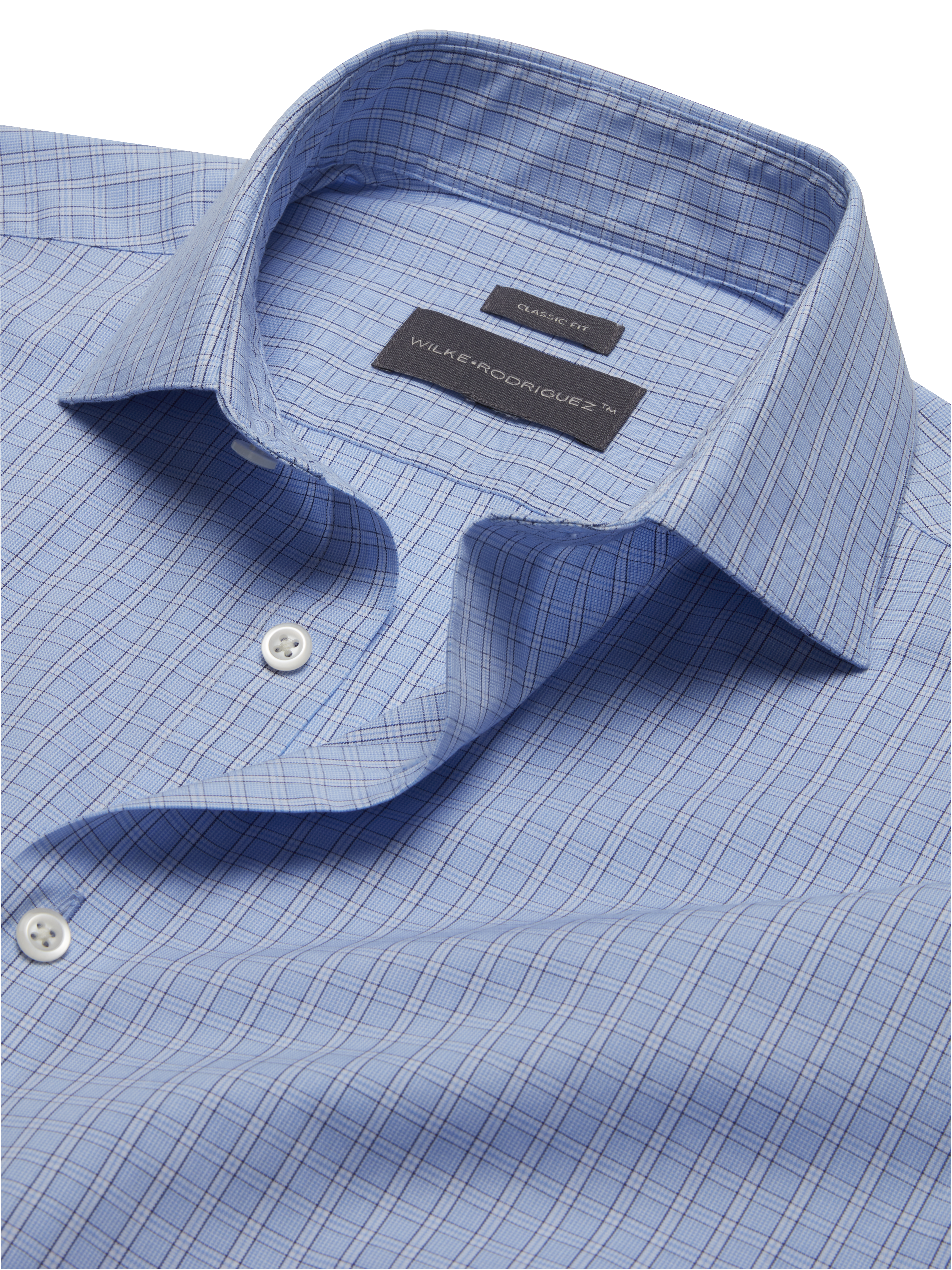 Classic Fit Check Dress Shirt