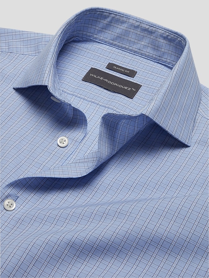 Wilke-Rodriguez Classic Fit Check Dress Shirt