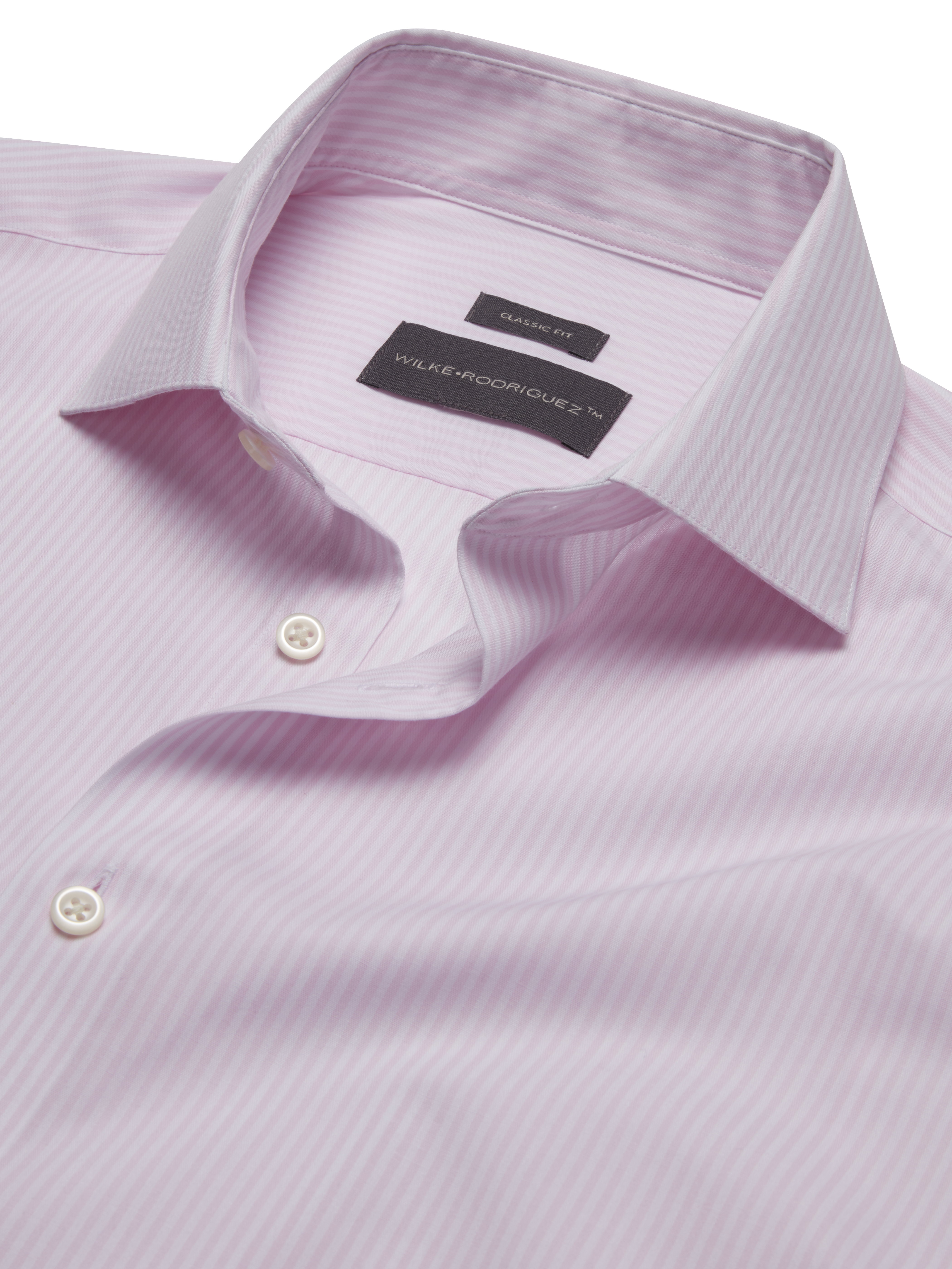 Classic Fit Bengal Stripe Dress Shirt