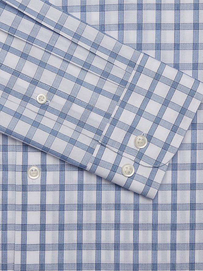Wilke-Rodriguez Classic Fit Sporty Check Dress Shirt