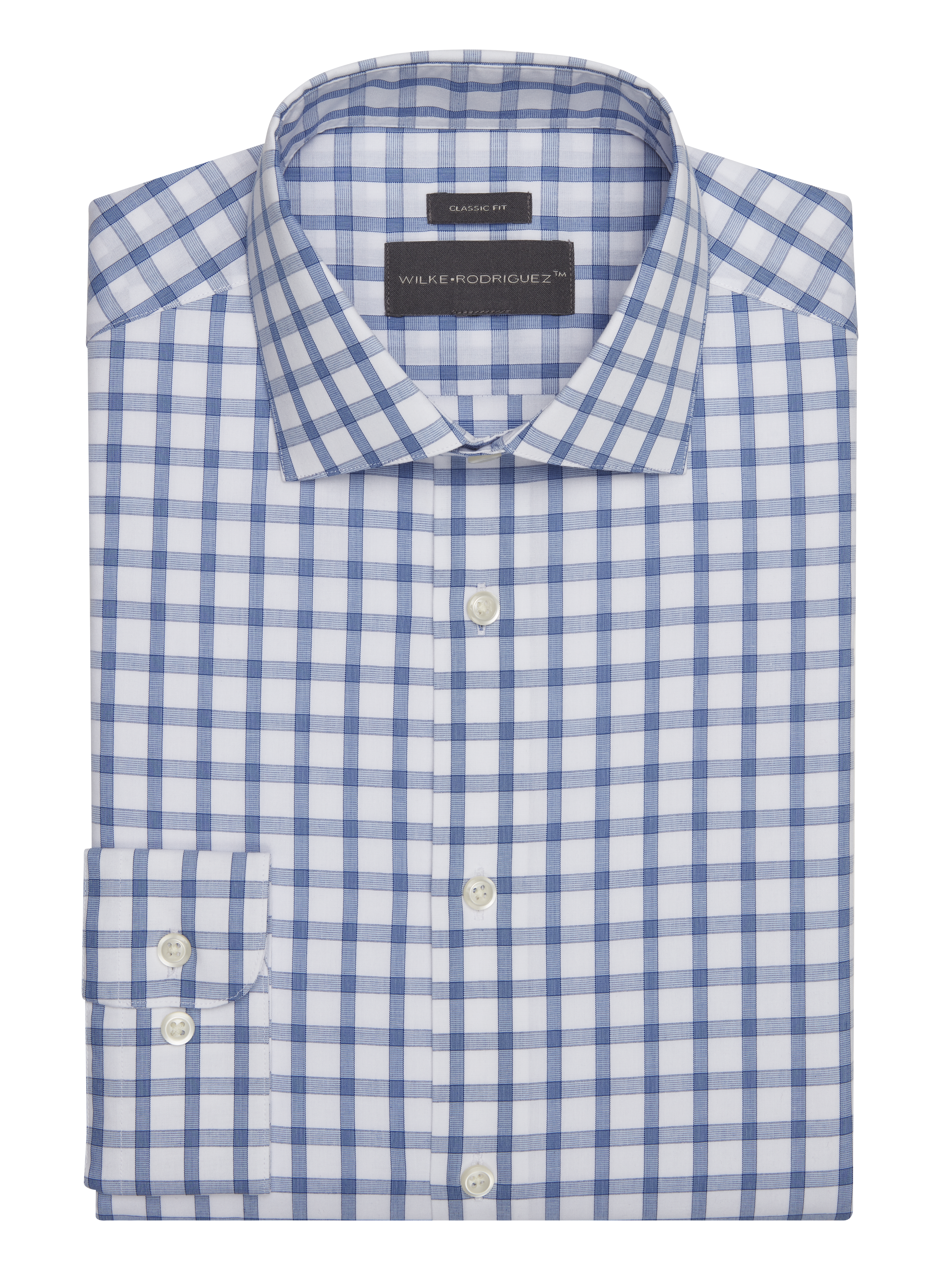Classic Fit Sporty Check Dress Shirt