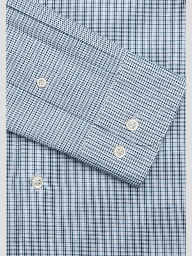 Wilke-Rodriguez Classic Fit Box Check Dress Shirt