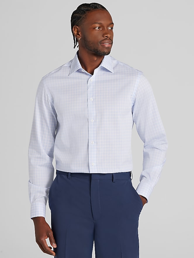 Joseph Abboud Classic Fit Check Dress Shirt