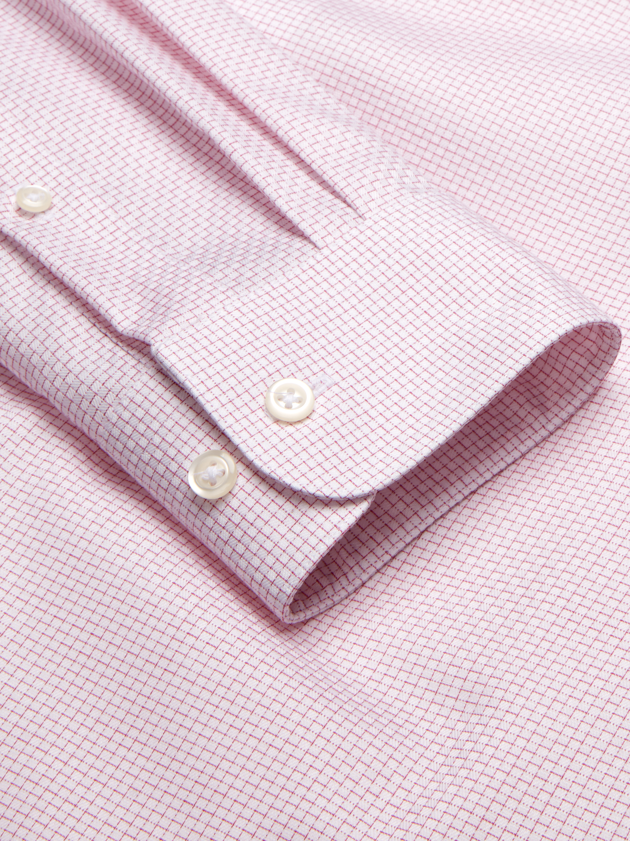 Classic Fit Cotton Blend Dress Shirt