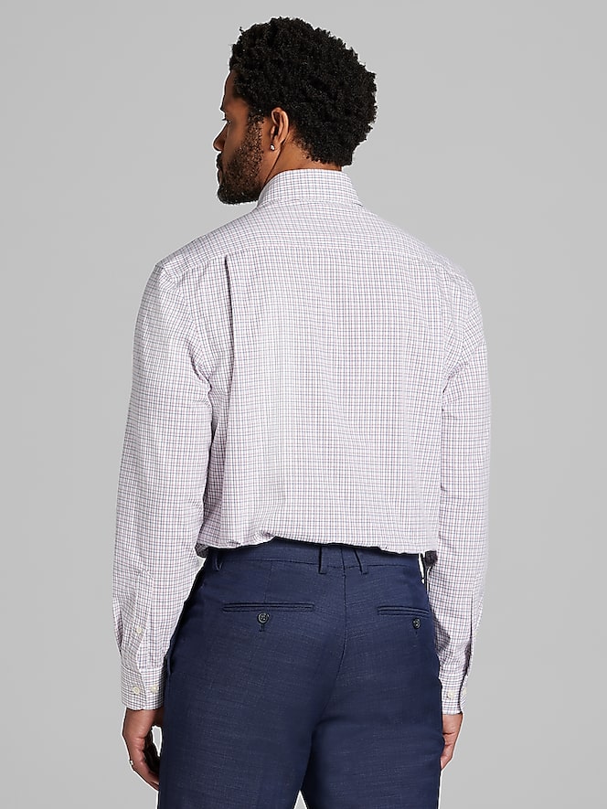 Pronto Uomo Classic Fit Tattersall Dress Shirt