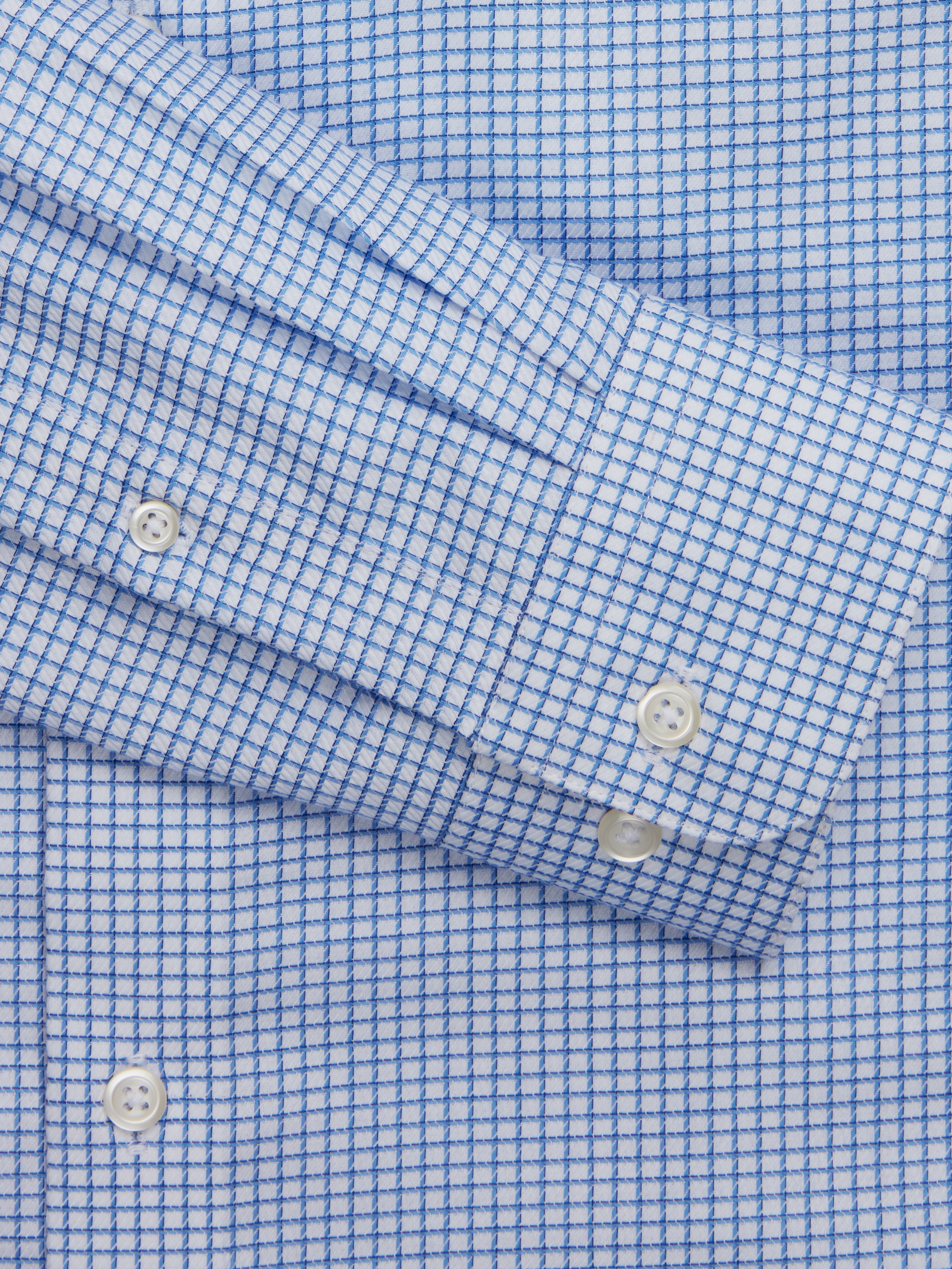 Classic Fit Small Tattersall Dress Shirt