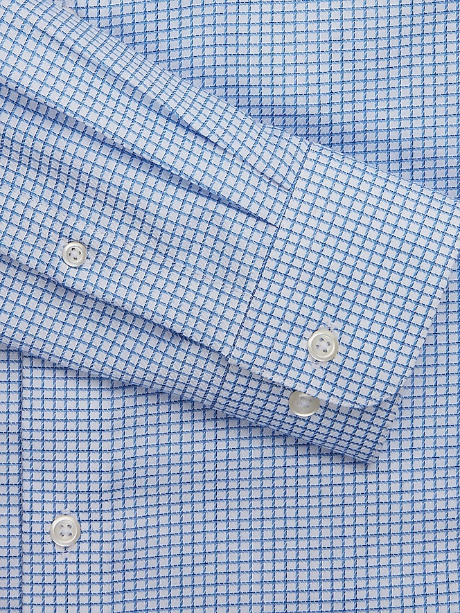 Pronto Uomo Classic Fit Small Tattersall Dress Shirt