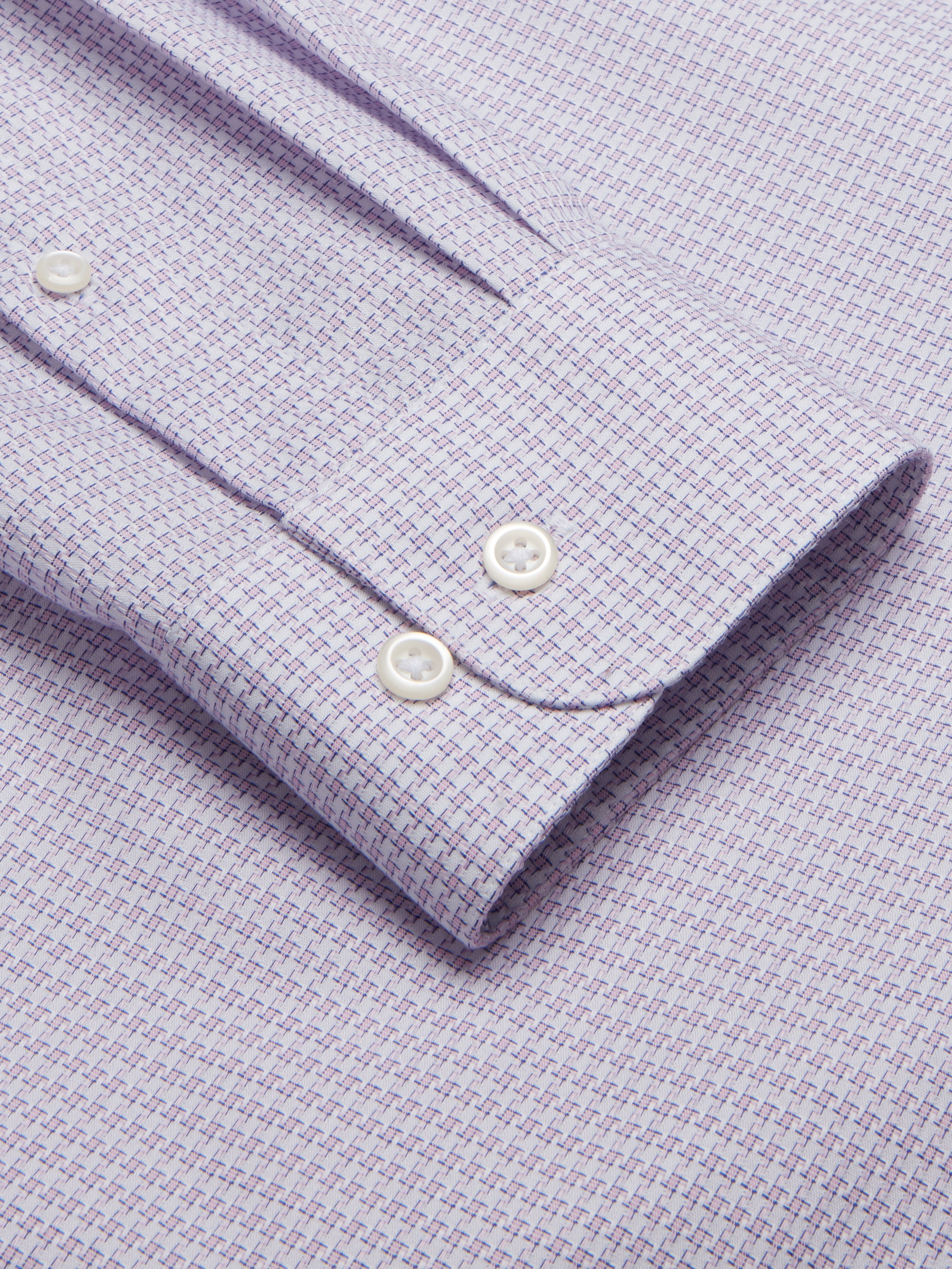 Classic Fit Houndstooth Dress Shirt
