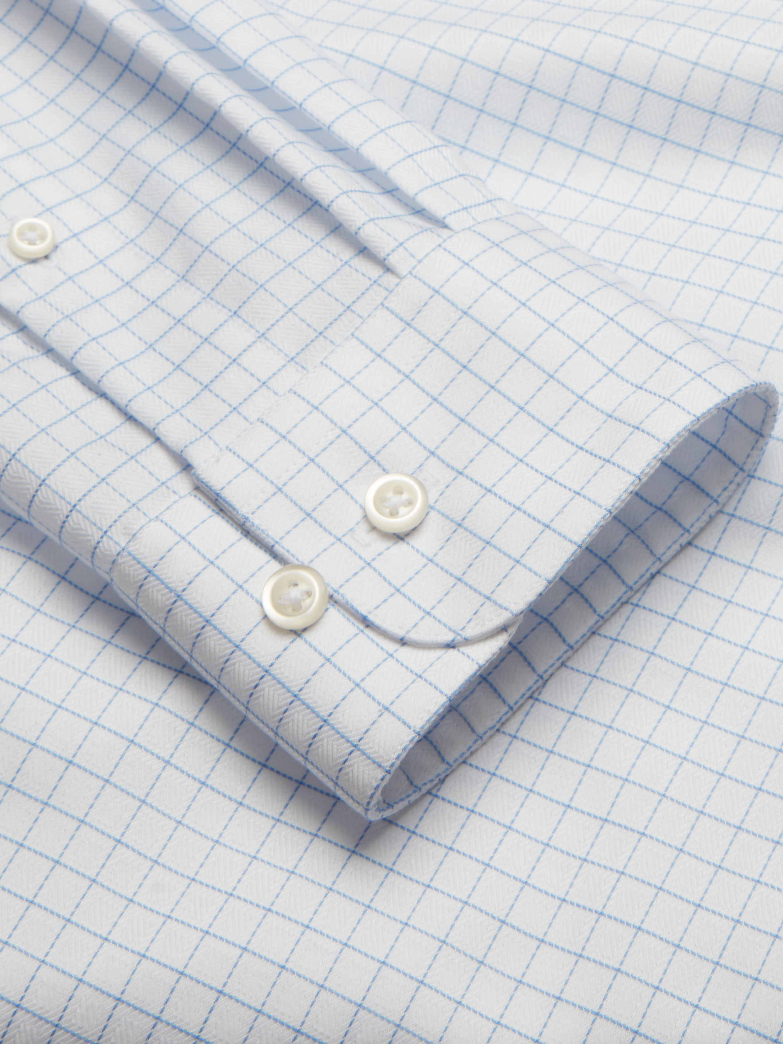 Classic Fit Herringbone Dress Shirt