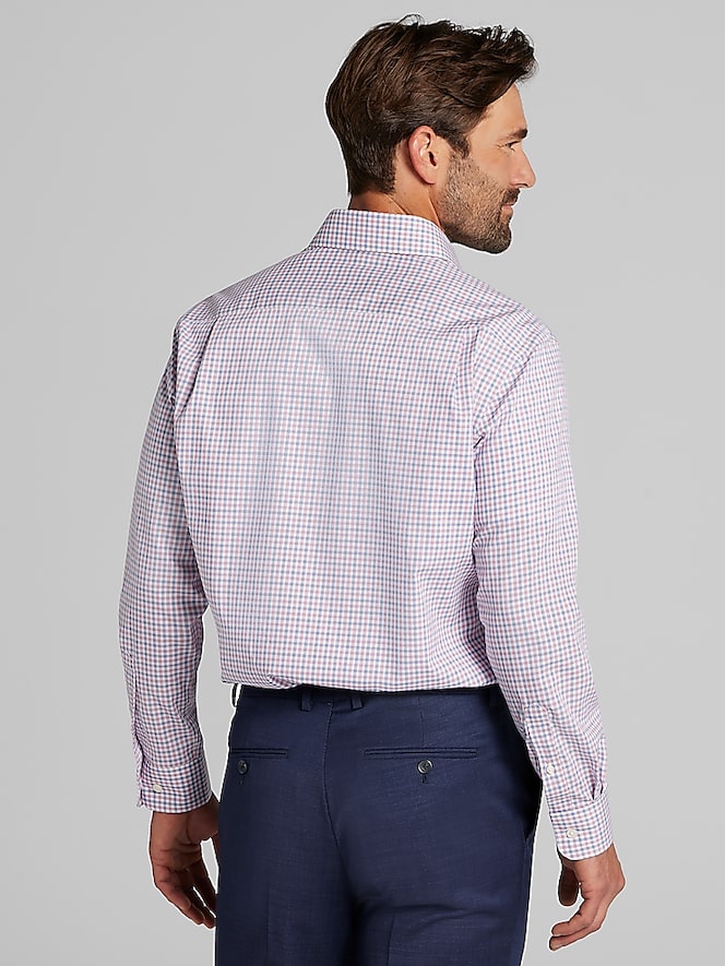 Pronto Uomo Slim Fit Tattersall Dress Shirt