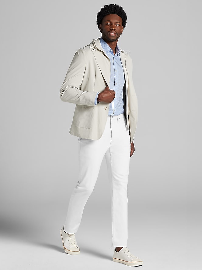 Joseph Abboud Classic Fit 100% Cotton Gingham Dress Shirt