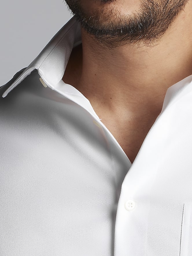 Joseph Abboud Modern Fit Wrinkle-Resistant 100% Cotton Dress Shirt